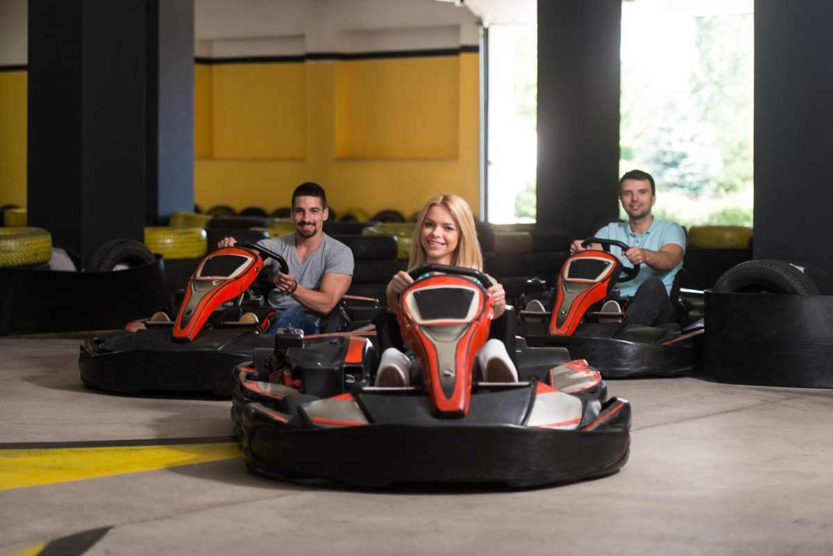 millenials kids go cart racing in tucson arizona