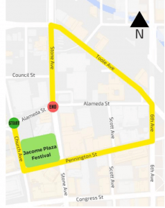 New Downtown Tucson Parade of Lights Route