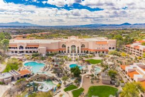 Ariel view of the Westin La Paloma