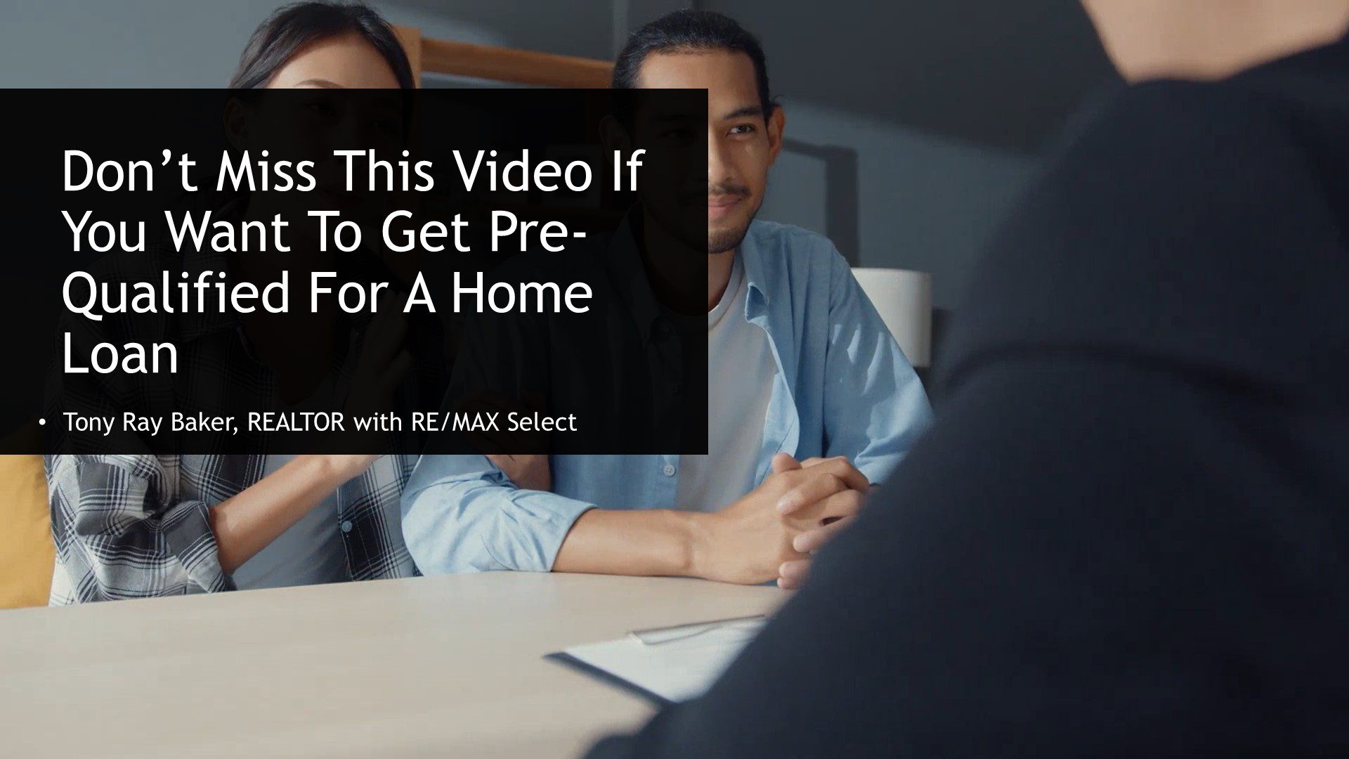 Don’t Miss This Video If You Want To Get Pre Qualified For A Home Loan