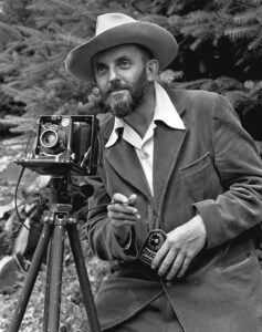 Image of Ansel Adams the co-founder of the Center for Creative Photography