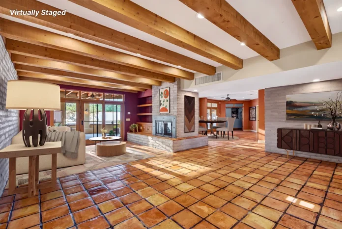 Catalina Foothills luxury estate for sale featuring classic La Quinta desert architecture and Catalina mountain views