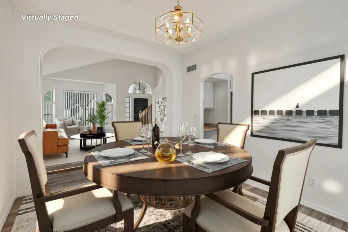 home for sale with desert landscaping listed by REMAX Fine Properties