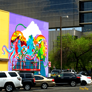 Mural in Downtown Tucson near TEP headquarters